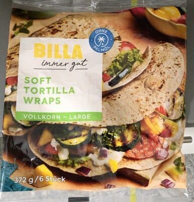 Soft Tortilla Wraps