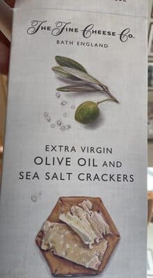 Extra Virgin Olive Oil and Sea Salt Crackers
