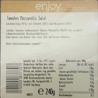 Tomate Mozzarella Salat