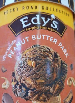 Edy's Peanut Butter Park Ice Cream