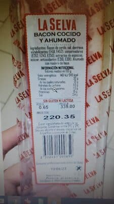 La Selva Balcn Cocido y Ahumado