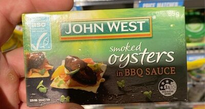 Smoked oysters