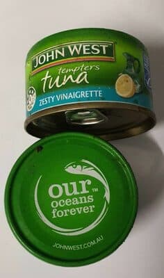Tuna Tempsters Zesty Vinaigrette