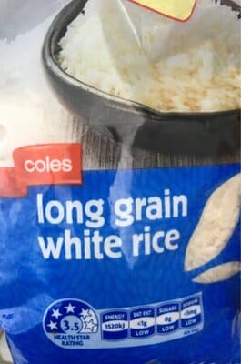Long grain white rice