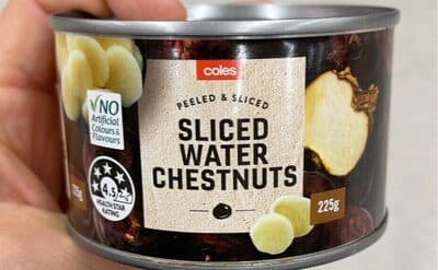 Sliced Water Chestnuts