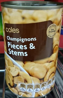 Coles Pieces & Stems Champignons