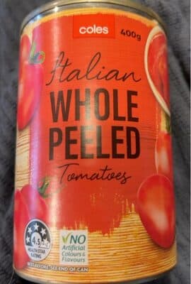 Whole tomatoes