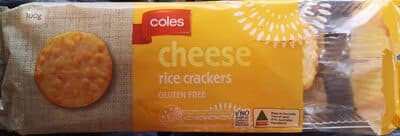 Cheese Rice Crackers