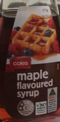 Maple Flavoured Syrup