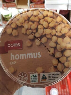 Coles Hommus Dip