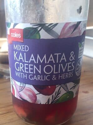 Mixed Kalamata & Green Olives