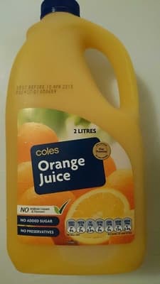 Coles Orange Juice