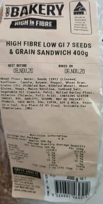 Low GI 7 seeds grain