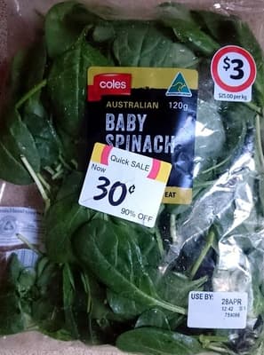 Australian Baby Spinach
