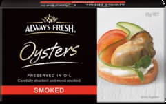 Always Fresh Oysters Preserved in Oil