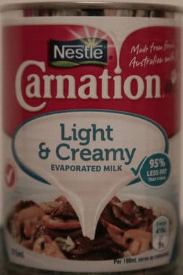 Nestle Carnation Light & Creamy Evaporated Milk