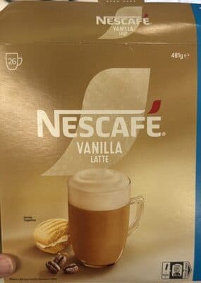 Nescaf vanilla latte
