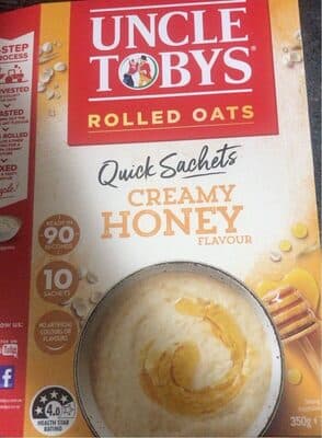 Quick sachets creamy honey