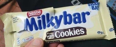 Milkybar with cookies