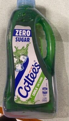 Zero sugar lime cordial