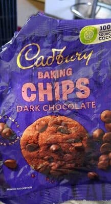 Baking chips dark chocolate