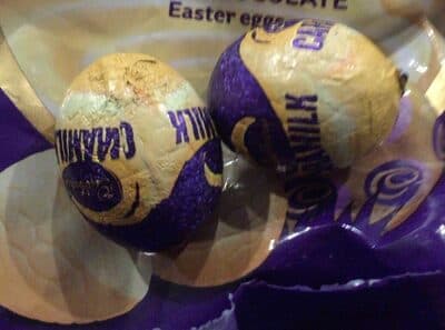 Caramilk Easter Eggs