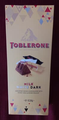 Toblerone Milk White Dark