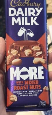 Milk Chocolate Mixed Roast Nuts