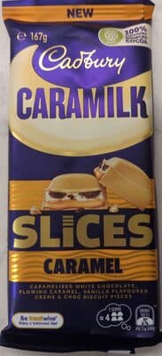 Caramilk Slices