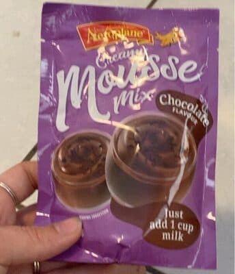 Creamy mouse mix chocolate
