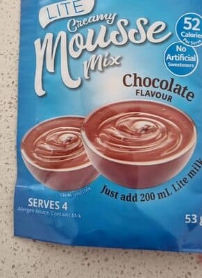 Lite Creamy Mousse Mix