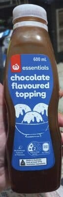 Chocolate Flavoured Topping