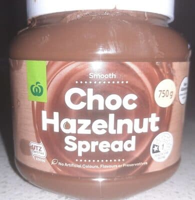 Choc Hazelnut Spread - Smooth