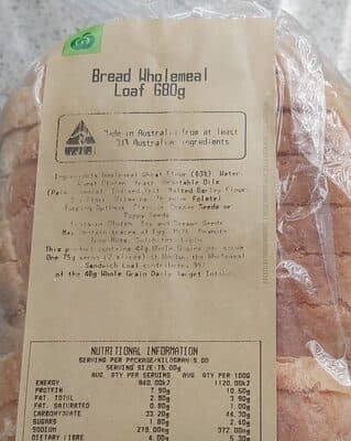 Wholemeal Bread