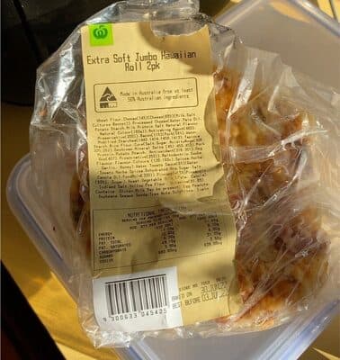 Extra soft jombi Hawaiian roll