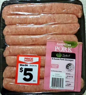 Australian Pork - Aussie Pork Sausages