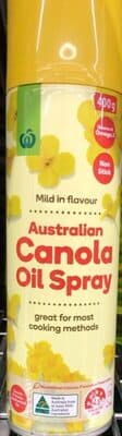 WW Australian Canola Oil Spray