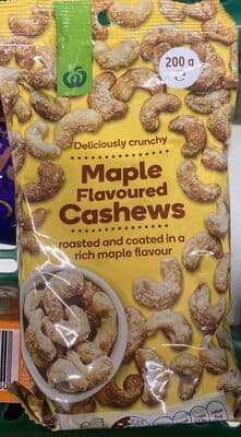 Maple-Flavoured Cashews