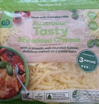 Tasty Shredded Cheese