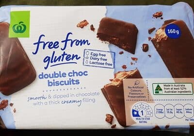 Double Choc Biscuits