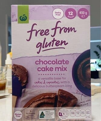 Free From Gluten Chocolate Cake Mix