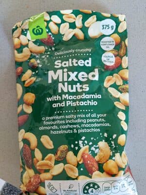 salted mix nuts