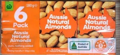Aissie natural almonds