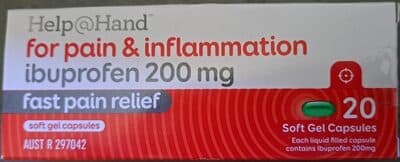 Help@Hand for Pain and Inflammation Ibuprofen
