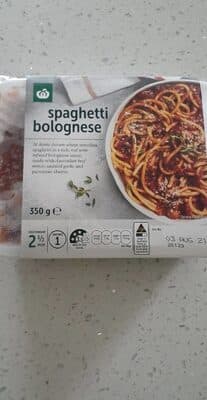 Spaghetti bolognese