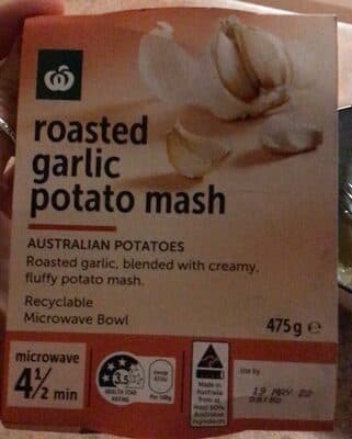 Roasted Garlic Potato Mash