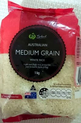 Australian Medium Grain White Rice