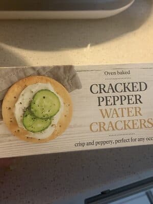 crack pepper crackers