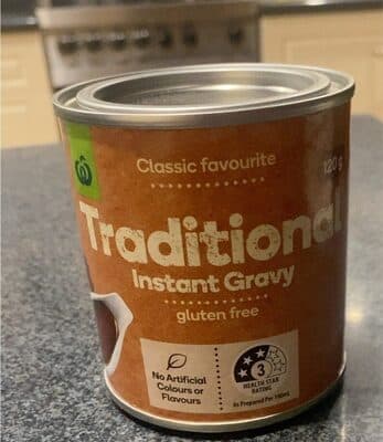 Traditional instant gravy