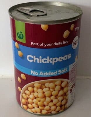 Chickpeas No Added Salt